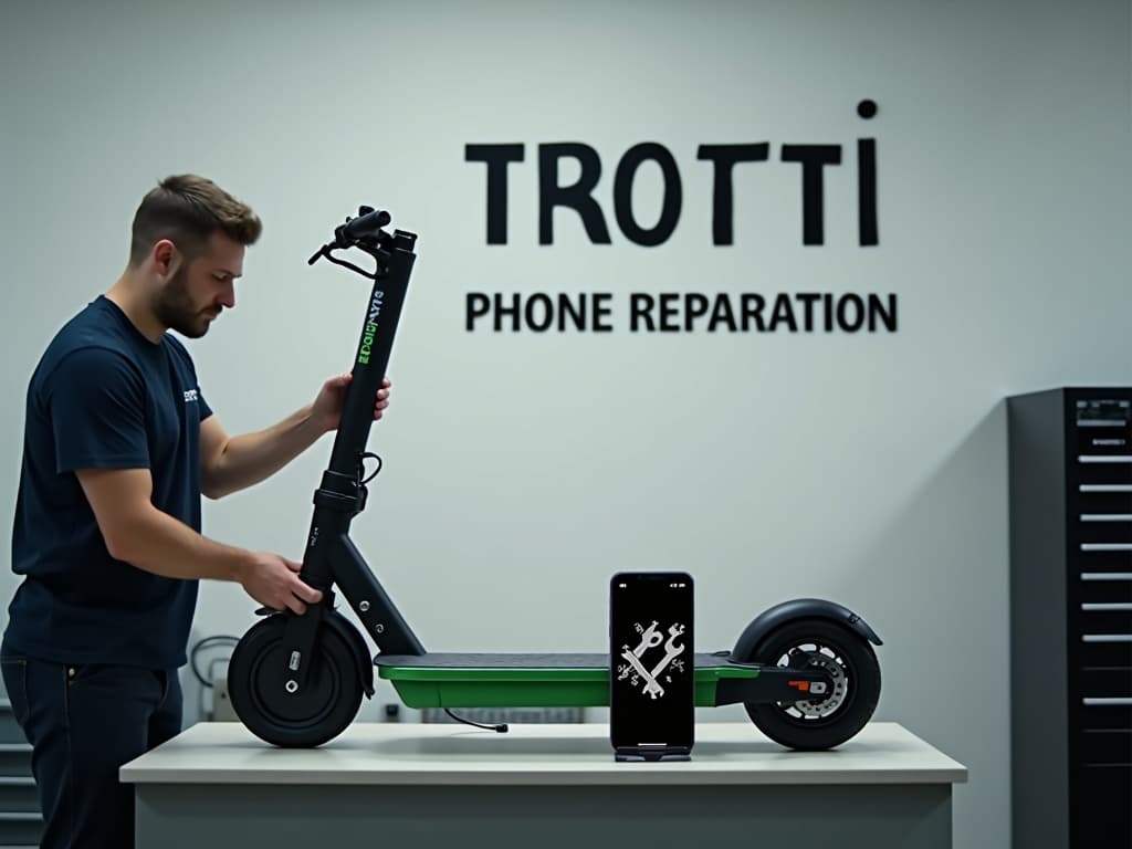 Réparation Batterie à Boisemont - TROTTIPHONE