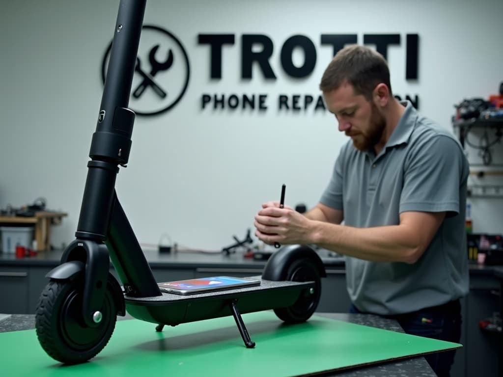 Réparation Batterie à Grisy-les-Plâtres - TROTTIPHONE