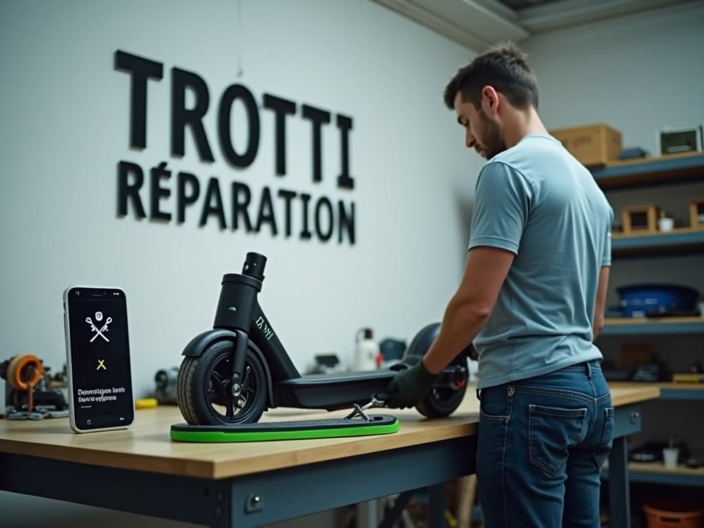 Réparation Batterie à La Chapelle-en-Vexin - TROTTIPHONE