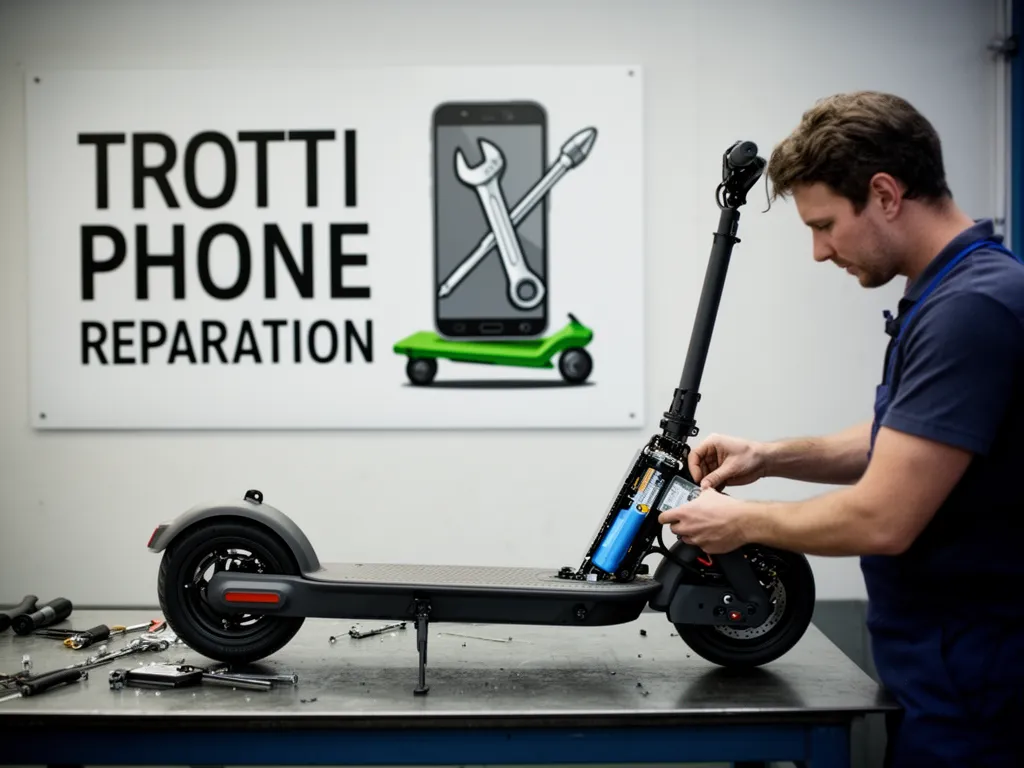 Réparation Batterie à Le Perchay - TROTTIPHONE