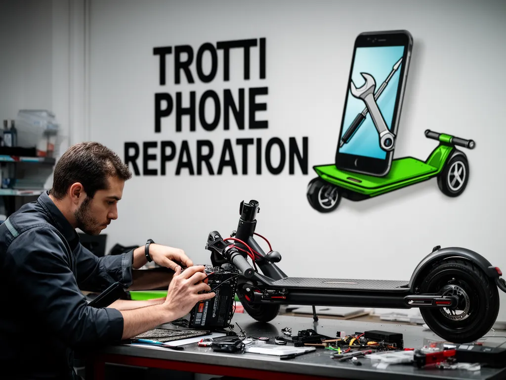 Réparation Batterie à Louvres - TROTTIPHONE