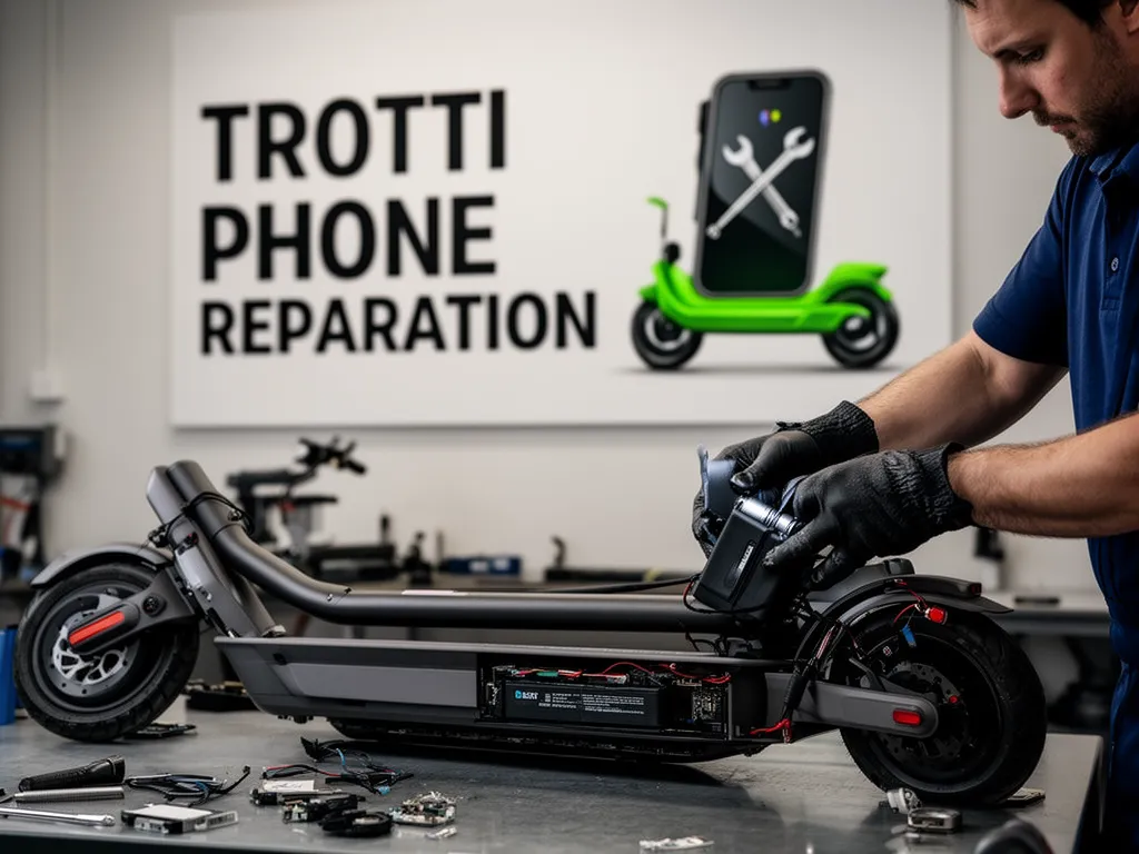 Réparation Batterie à Menouville - TROTTIPHONE