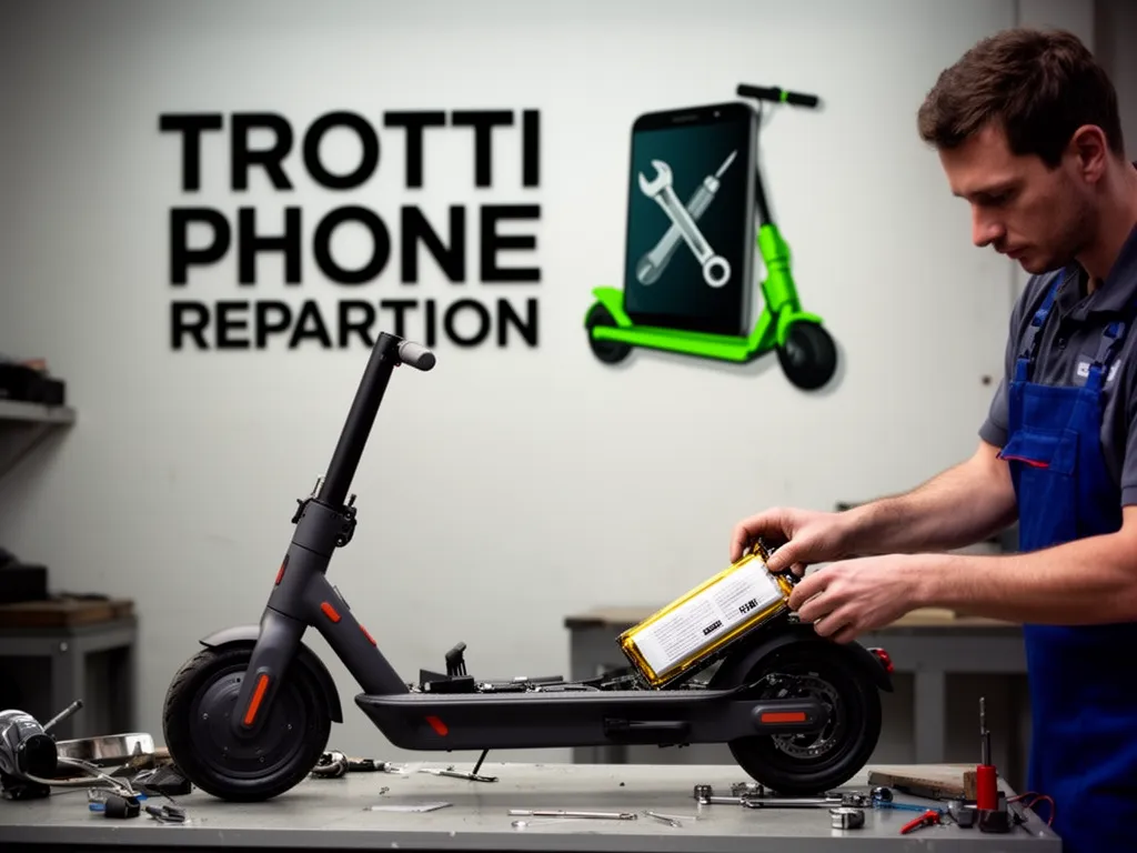 Réparation Batterie à Mours - TROTTIPHONE