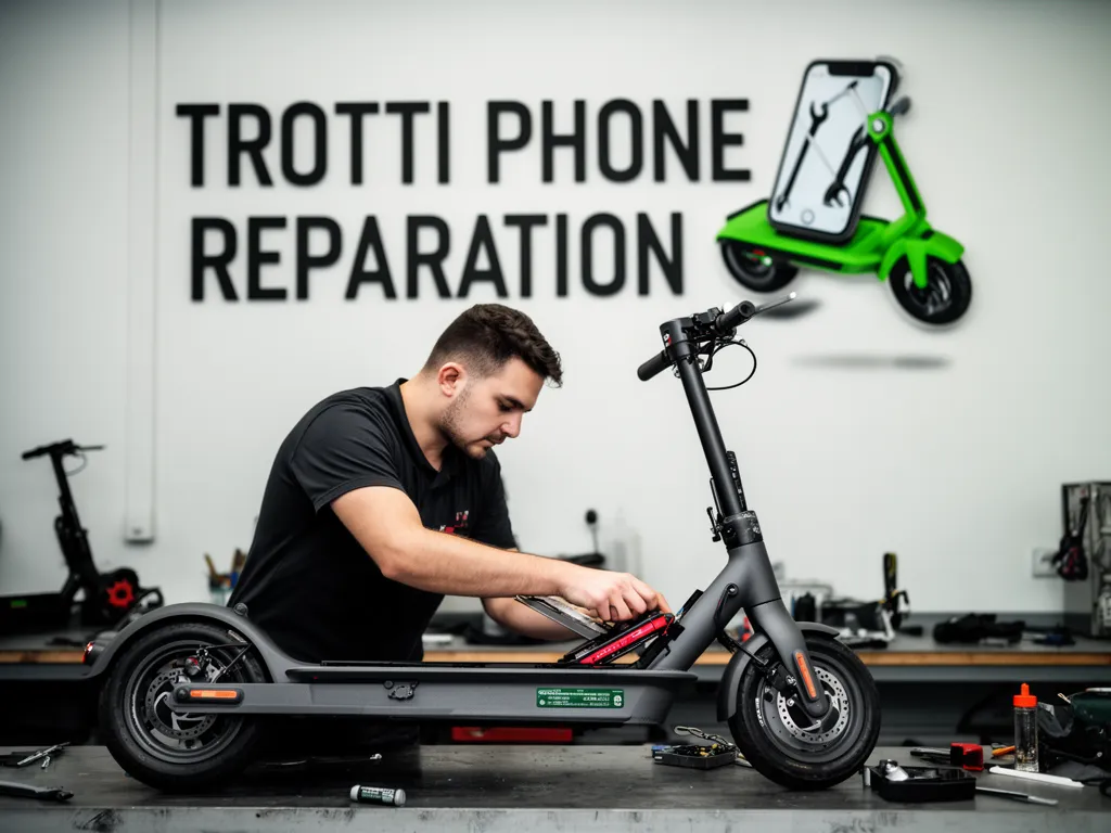 Réparation Batterie à Nerville-la-Forêt - TROTTIPHONE