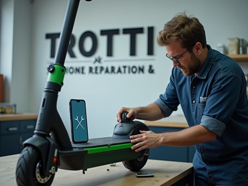 Réparation Batterie à Pierrelaye - TROTTIPHONE