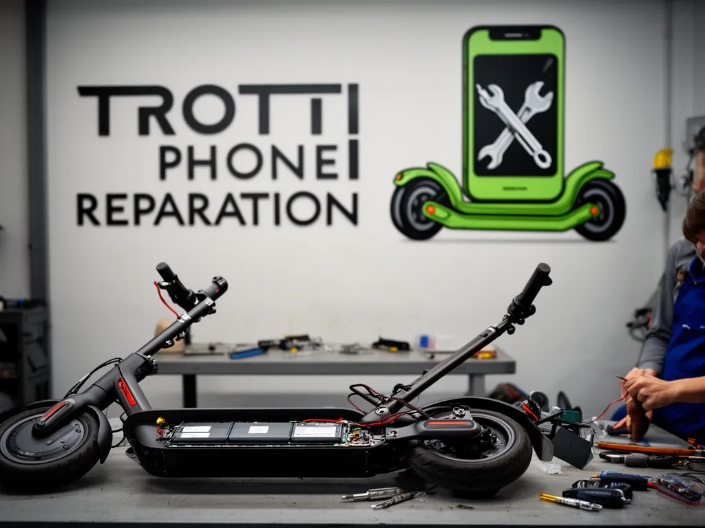 Réparation Batterie à Puiseux-en-France - TROTTIPHONE