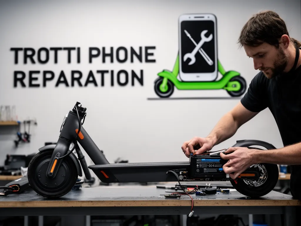 Réparation Batterie à Reilly - TROTTIPHONE