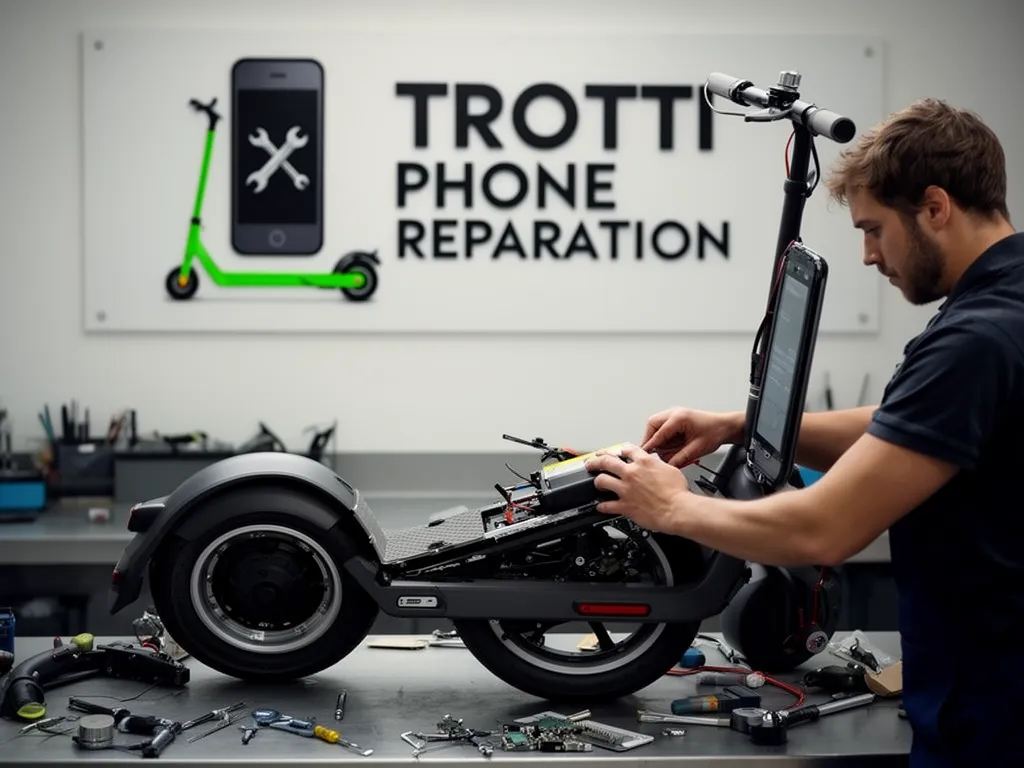 Réparation Batterie à Santeuil - TROTTIPHONE