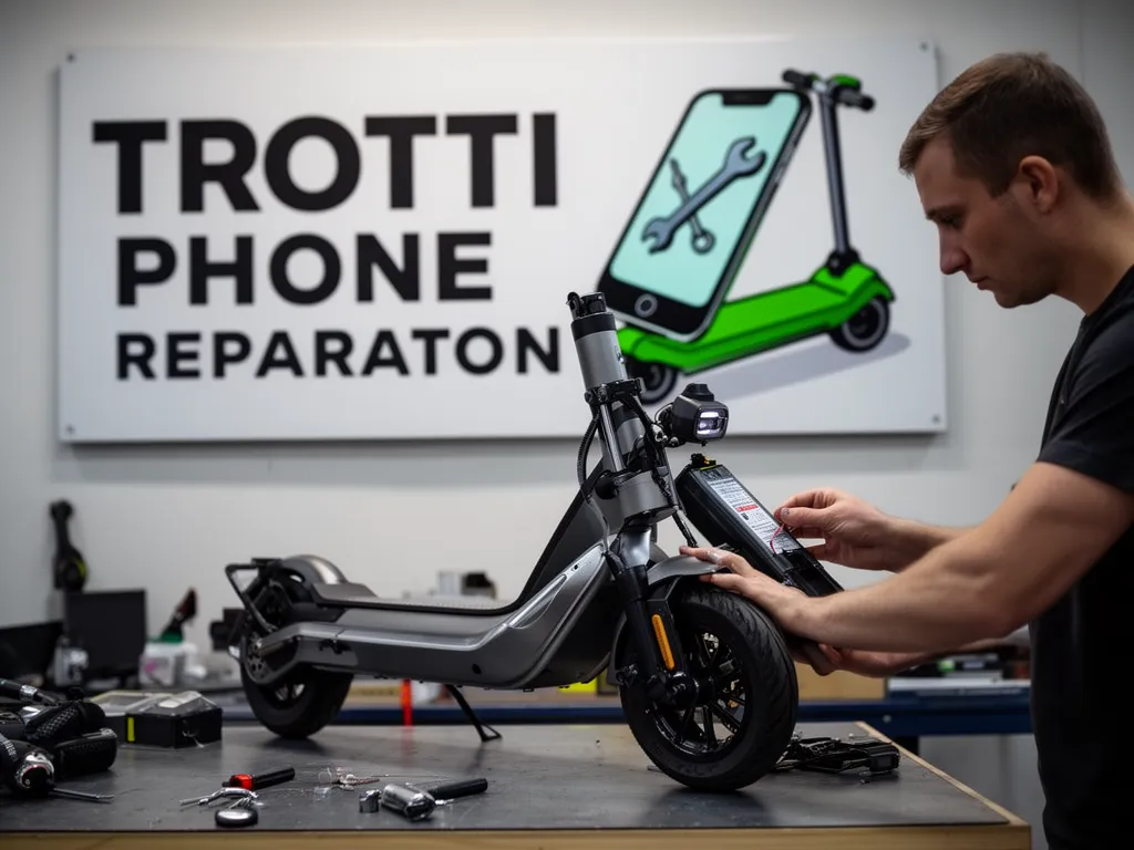 Réparation Batterie à Vallangoujard - TROTTIPHONE