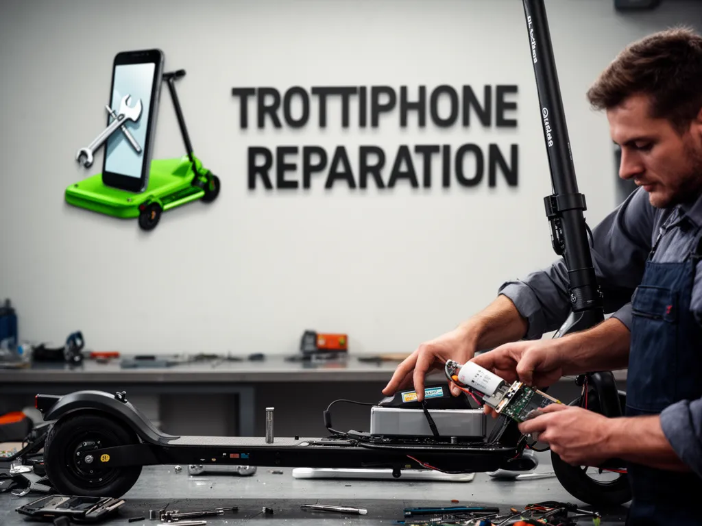 Réparation Batterie à Vallée - TROTTIPHONE