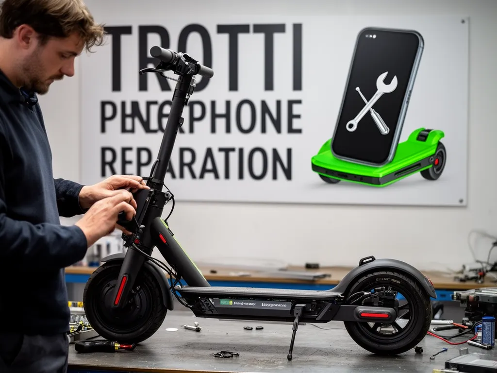 Réparation Batterie à Vigny - TROTTIPHONE