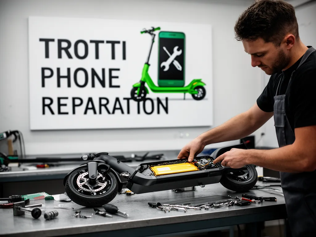 Réparation Batterie à Villers-en-Arthies - TROTTIPHONE