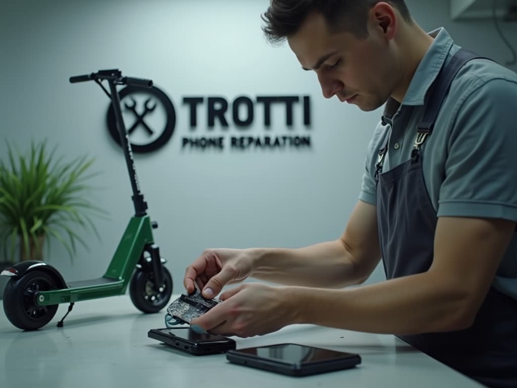 Réparation Boutons (Power/Volume) à Haute-Isle - TROTTIPHONE