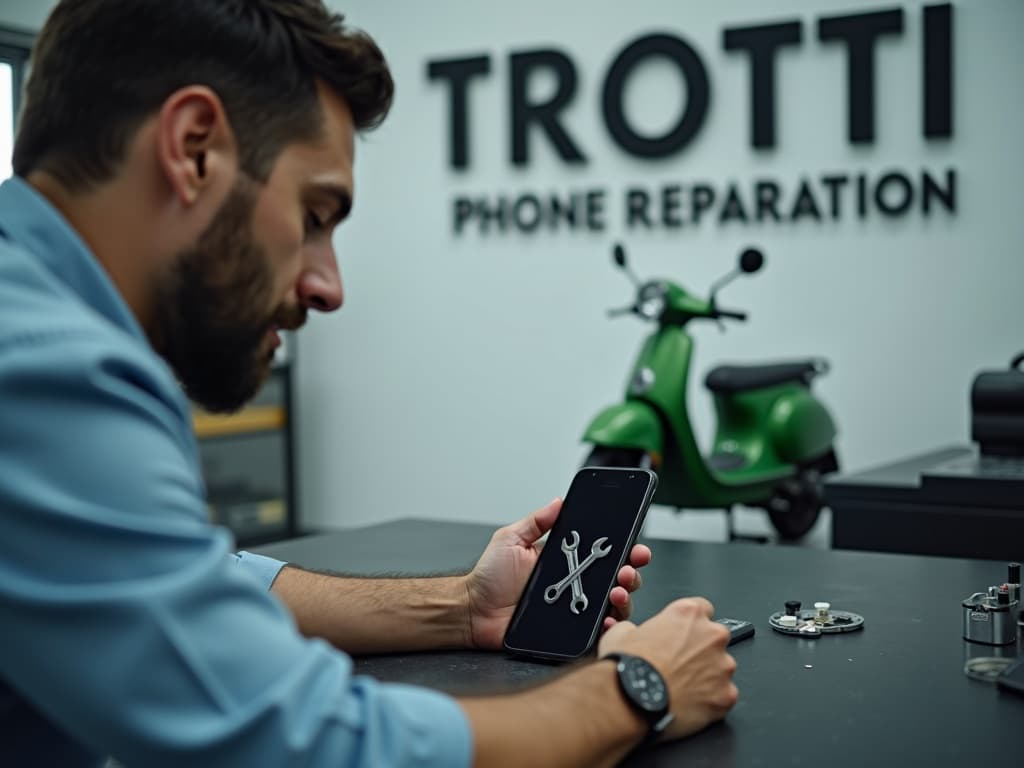 Réparation Boutons (Power/Volume) à Jouy-le-Moutier - TROTTIPHONE