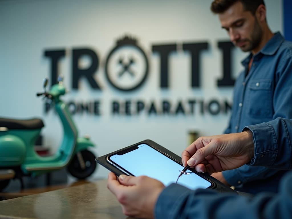 Réparation Boutons (Power/Volume) à Ableiges - TROTTIPHONE