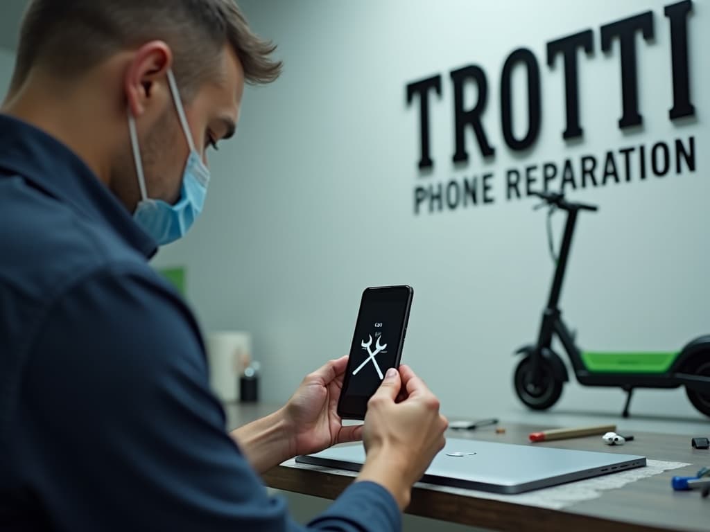 Réparation Boutons (Power/Volume) à Béthemont-la-Forêt - TROTTIPHONE