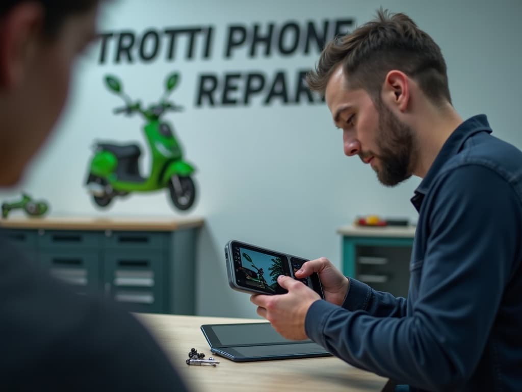 Réparation Caméra avant/arrière à Chars - TROTTIPHONE