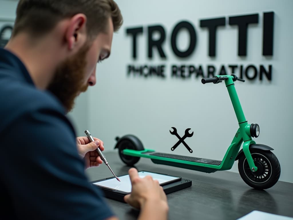 Réparation Connecteur de charge à Aincourt - TROTTIPHONE