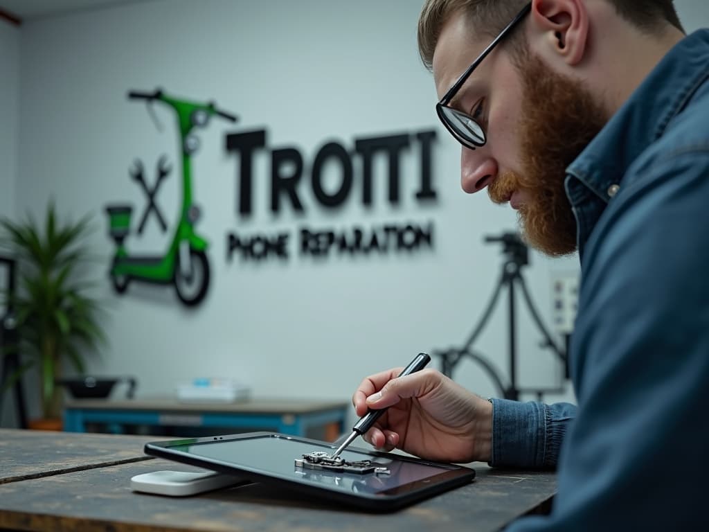 Réparation Connecteur de charge à Andrésy - TROTTIPHONE