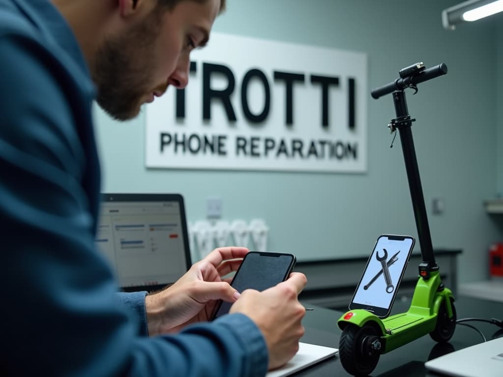 Réparation Connecteur de charge à Arronville - TROTTIPHONE