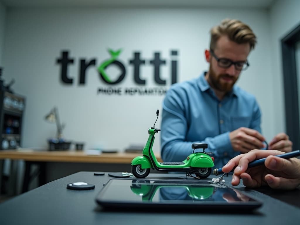 Réparation Connecteur de charge à Arthies - TROTTIPHONE