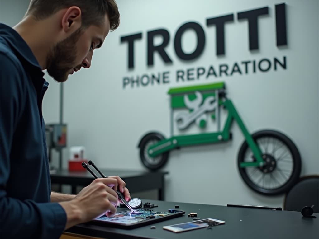 Réparation Connecteur de charge à Auvers-sur-Oise - TROTTIPHONE