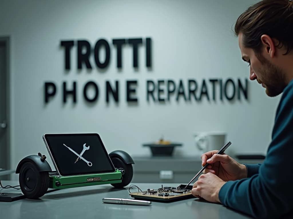 Réparation Connecteur de charge à Bernes-sur-Oise - TROTTIPHONE