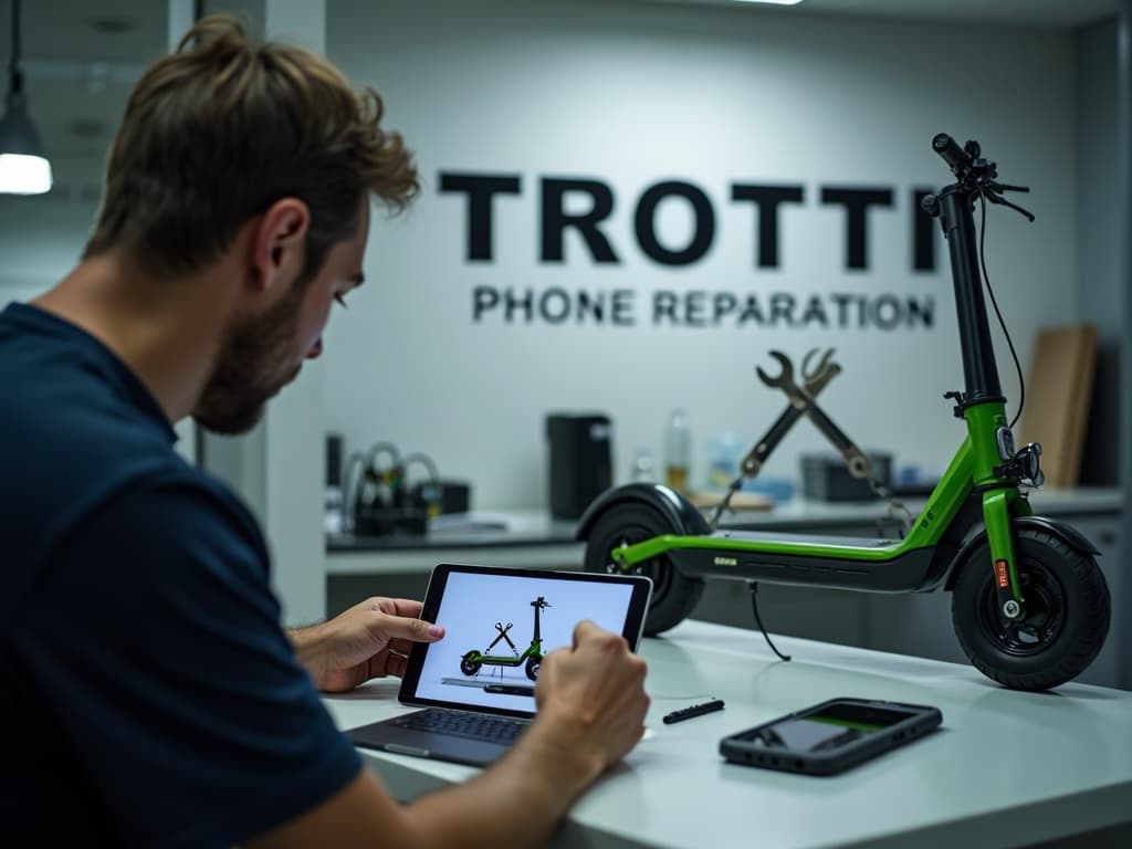 Réparation Connecteur de charge à Champagne-sur-Oise - TROTTIPHONE