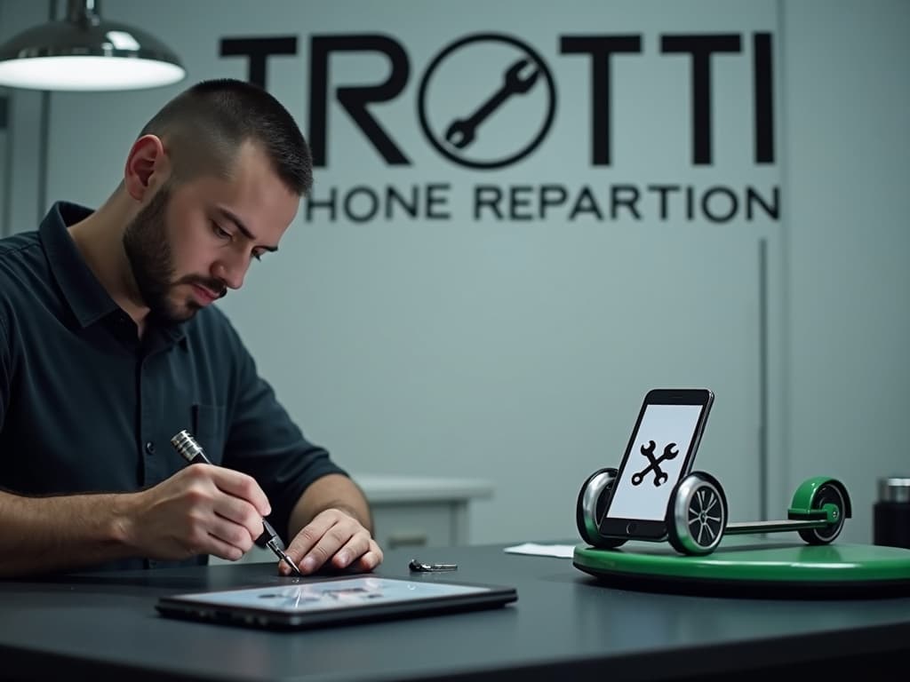 Réparation Connecteur de charge à Condécourt - TROTTIPHONE