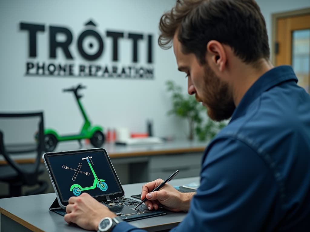 Réparation Connecteur de charge à Enghien-les-Bains - TROTTIPHONE