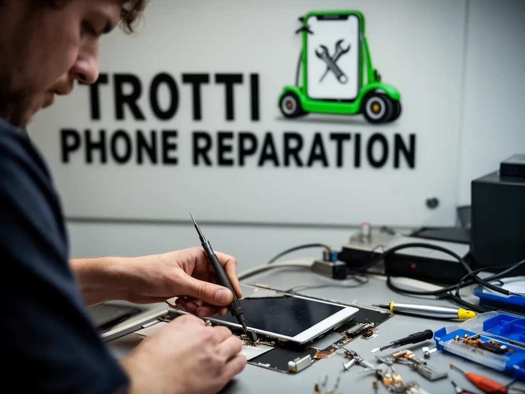 Réparation Connecteur de charge à Le Mesnil-Aubry - TROTTIPHONE