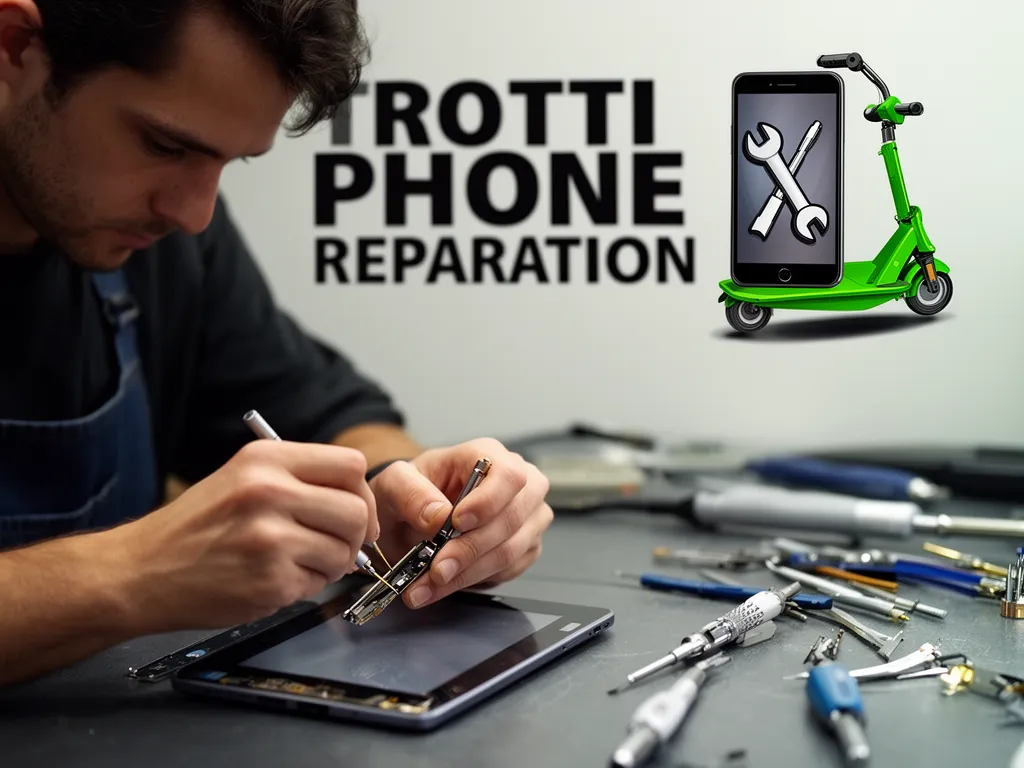 Réparation Connecteur de charge à Moisselles - TROTTIPHONE