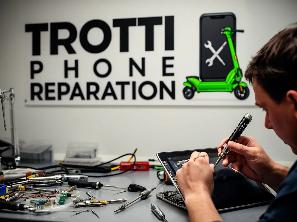 Réparation Connecteur de charge à Moussy - TROTTIPHONE