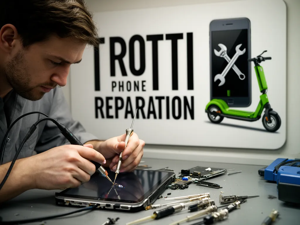 Réparation Connecteur de charge à Nucourt - TROTTIPHONE