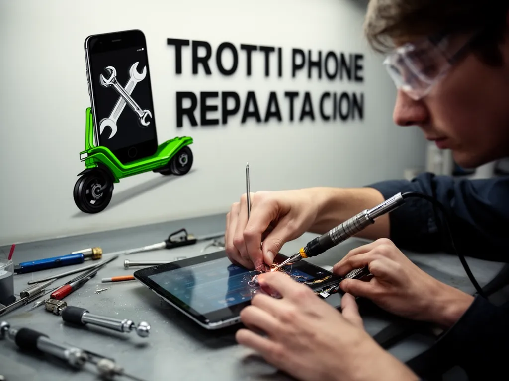 Réparation Connecteur de charge à Puiseux-Pontoise - TROTTIPHONE