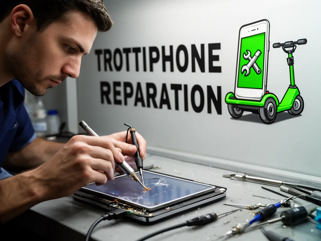 Réparation Connecteur de charge à Saint-Brice-sous-Forêt - TROTTIPHONE