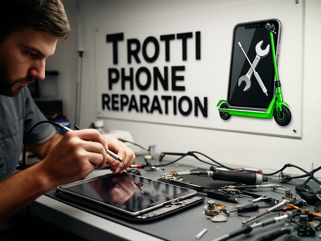 Réparation Connecteur de charge à Saint-Cyr-en-Arthies - TROTTIPHONE