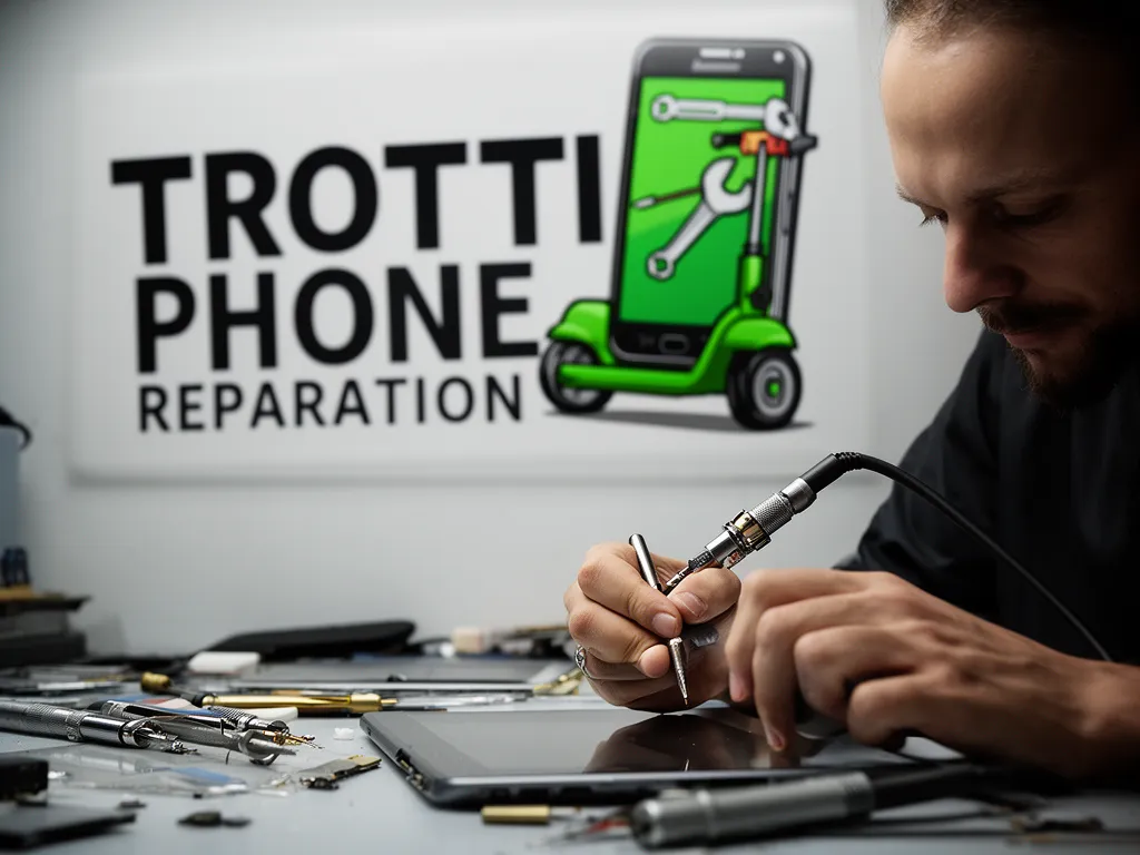 Réparation Connecteur de charge à Vigny - TROTTIPHONE