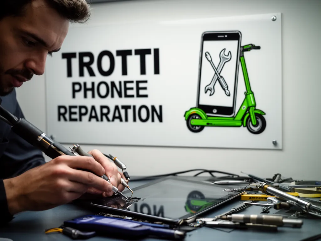 Réparation Connecteur de charge à Villaines-sous-Bois - TROTTIPHONE