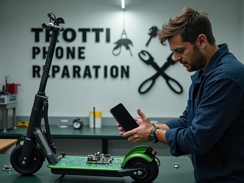 Réparation Contrôleur électronique à Auvers-sur-Oise - TROTTIPHONE