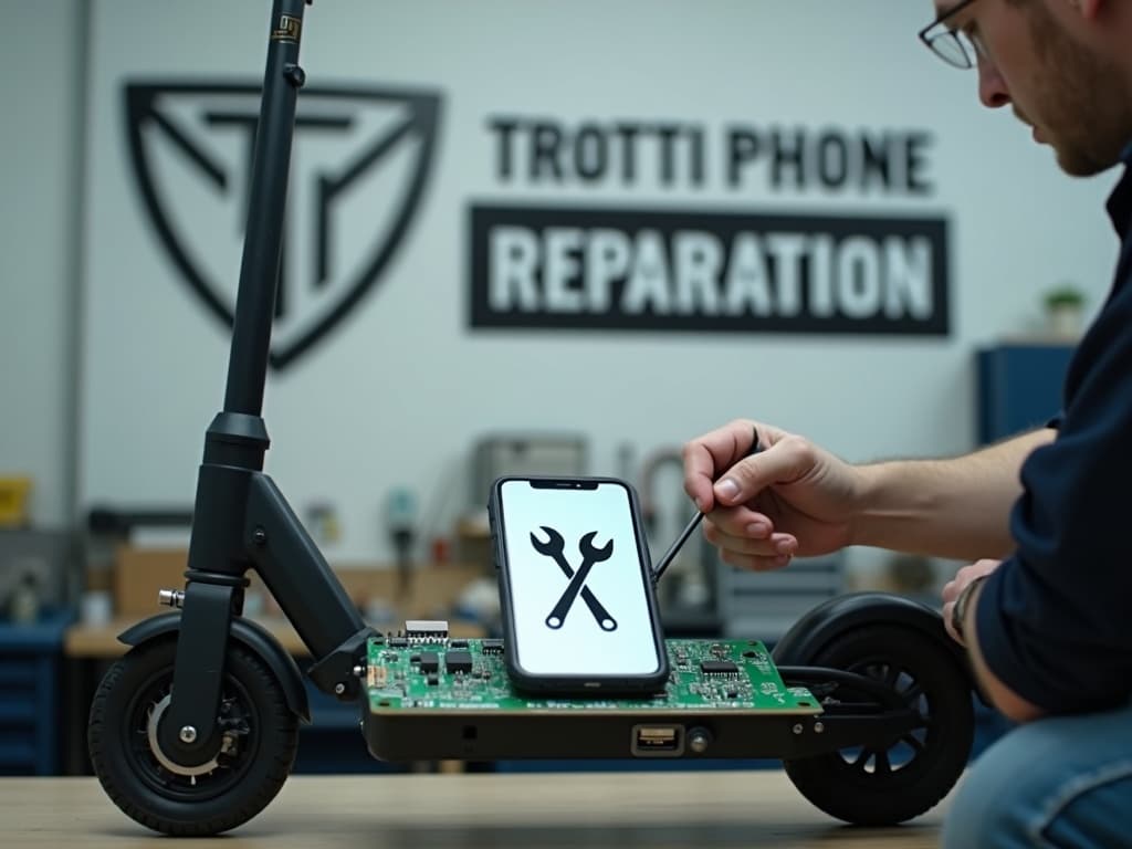 Réparation Contrôleur électronique à Bray-et-Lû - TROTTIPHONE