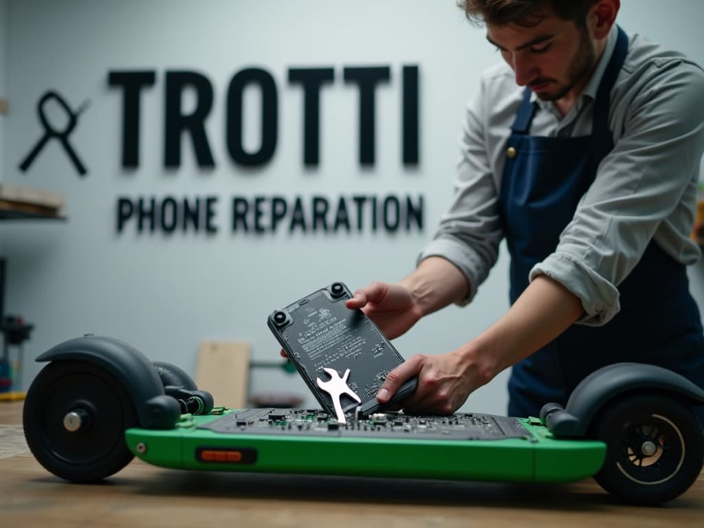 Réparation Contrôleur électronique à Chérence - TROTTIPHONE