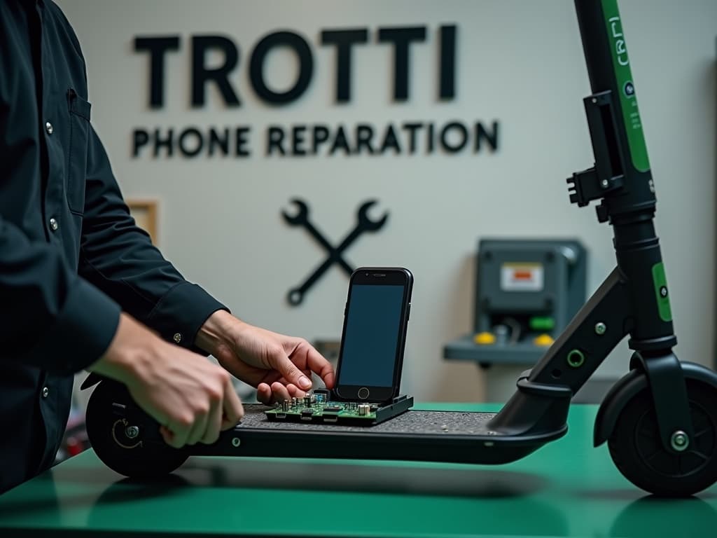 Réparation Contrôleur électronique à Fosses - TROTTIPHONE