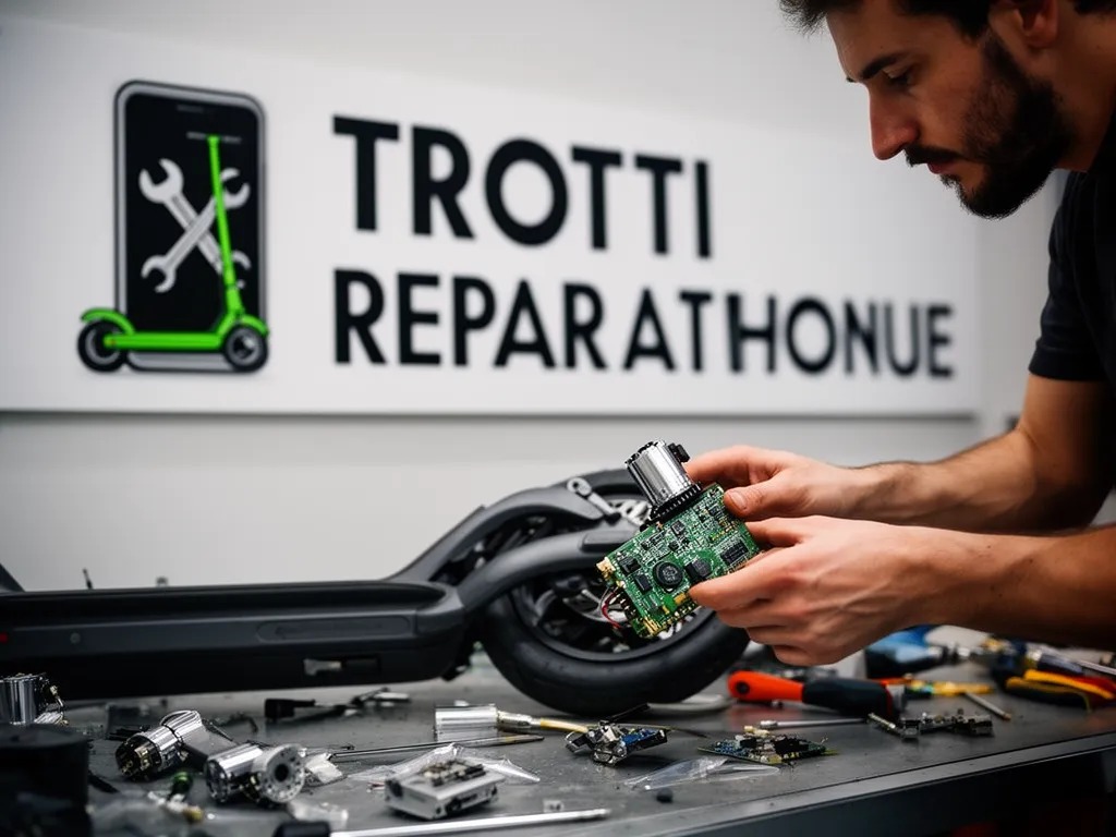 Réparation Contrôleur électronique à Mours - TROTTIPHONE