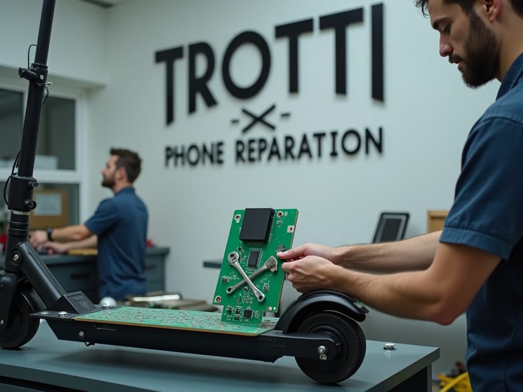 Réparation Contrôleur électronique à Saint-Ouen-l'Aumône - TROTTIPHONE