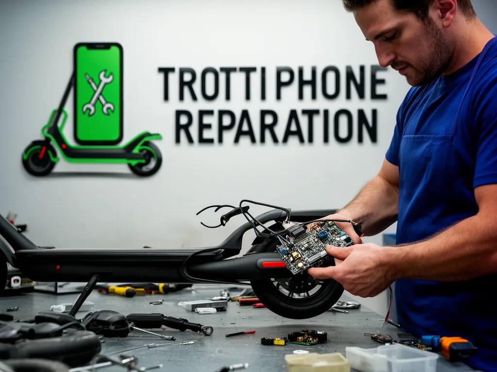 Réparation Contrôleur électronique à Villaines-sous-Bois - TROTTIPHONE