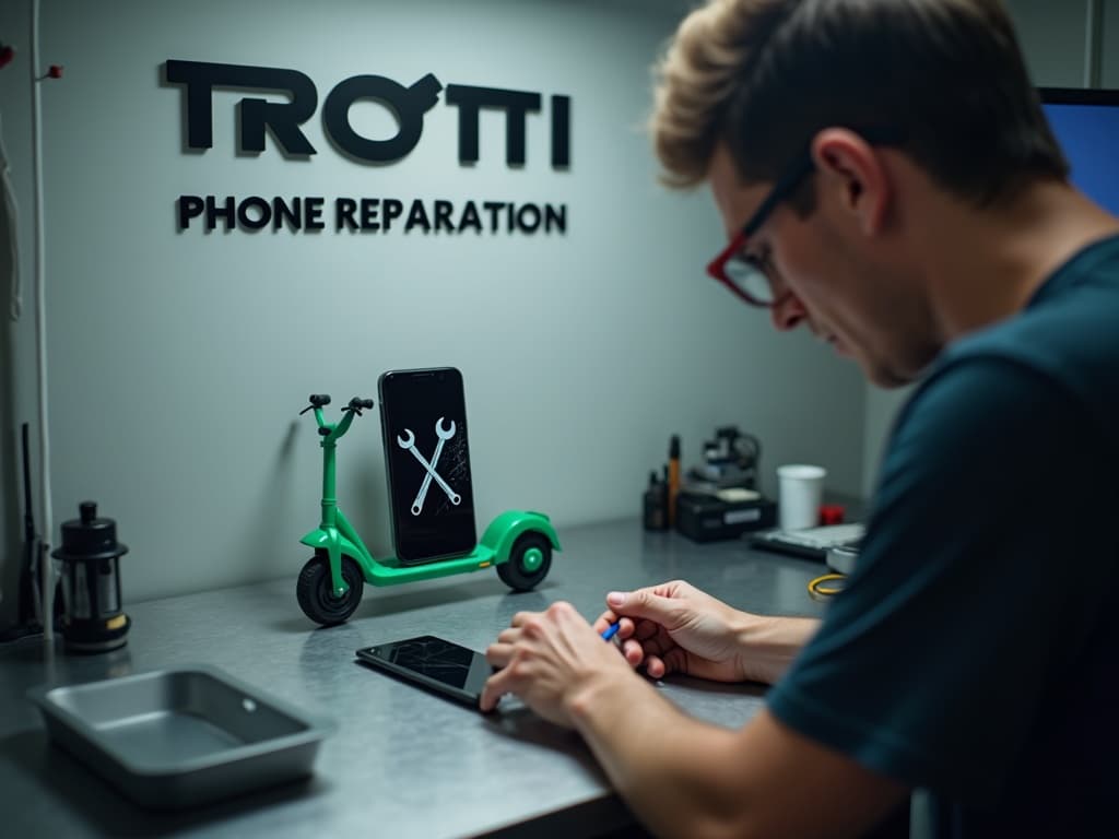 Réparation Écran / Vitre tactile à Andilly - TROTTIPHONE