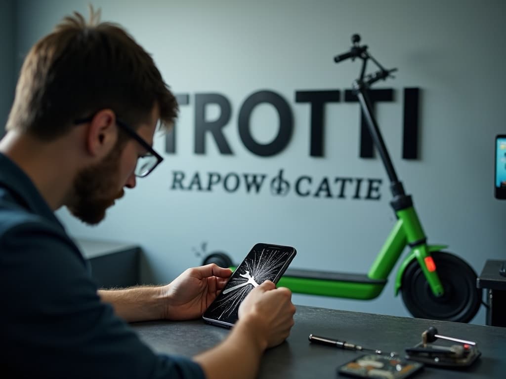 Réparation Écran / Vitre tactile à Andrésy - TROTTIPHONE