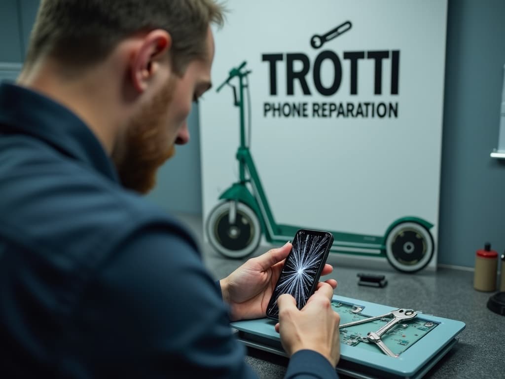 Réparation Écran / Vitre tactile à Belloy-en-France - TROTTIPHONE