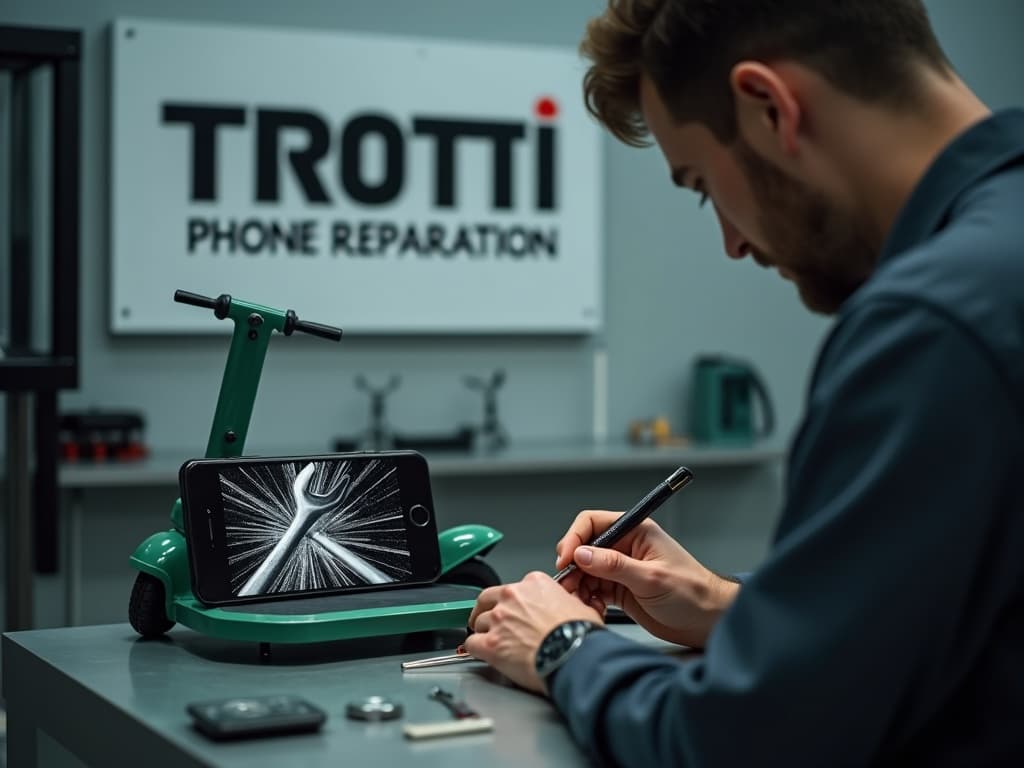 Réparation Écran / Vitre tactile à Bessancourt - TROTTIPHONE